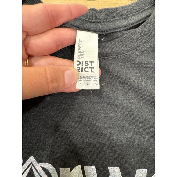 DistRict Perfect Tri Norwex T-Shirt Women's Size Small Charcoal Grey - Picture 2 of 4